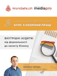 Авторський курс «Внутрішні аудити: від формальності до захисту бізнесу»